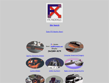 Tablet Screenshot of fxmodels.com